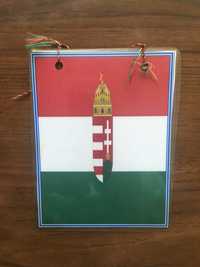 Laminowany proporczyk flaga Węgier
