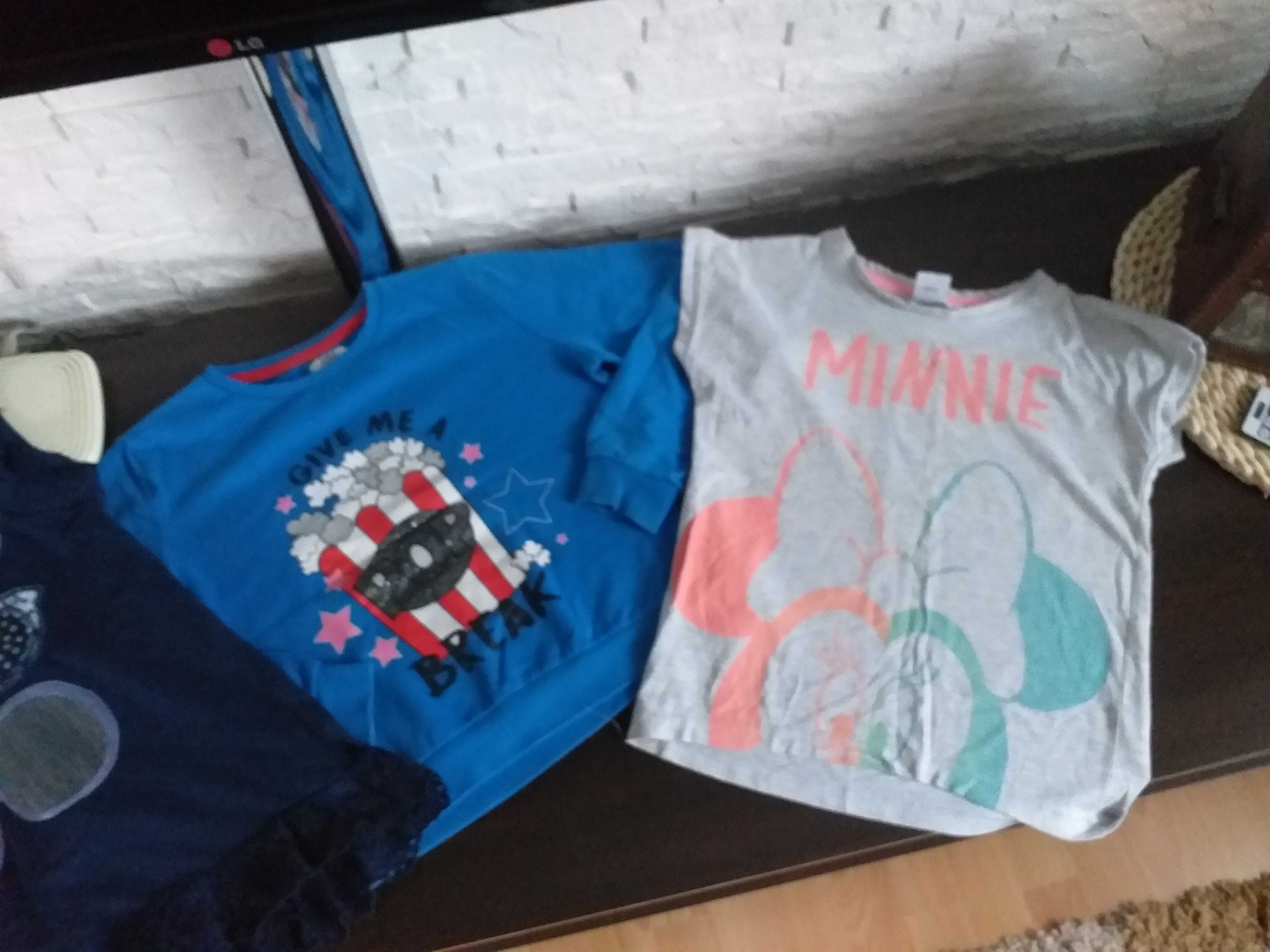 Bluza długi rękaw + 2 koszulki na krótki rękaw George, Disney