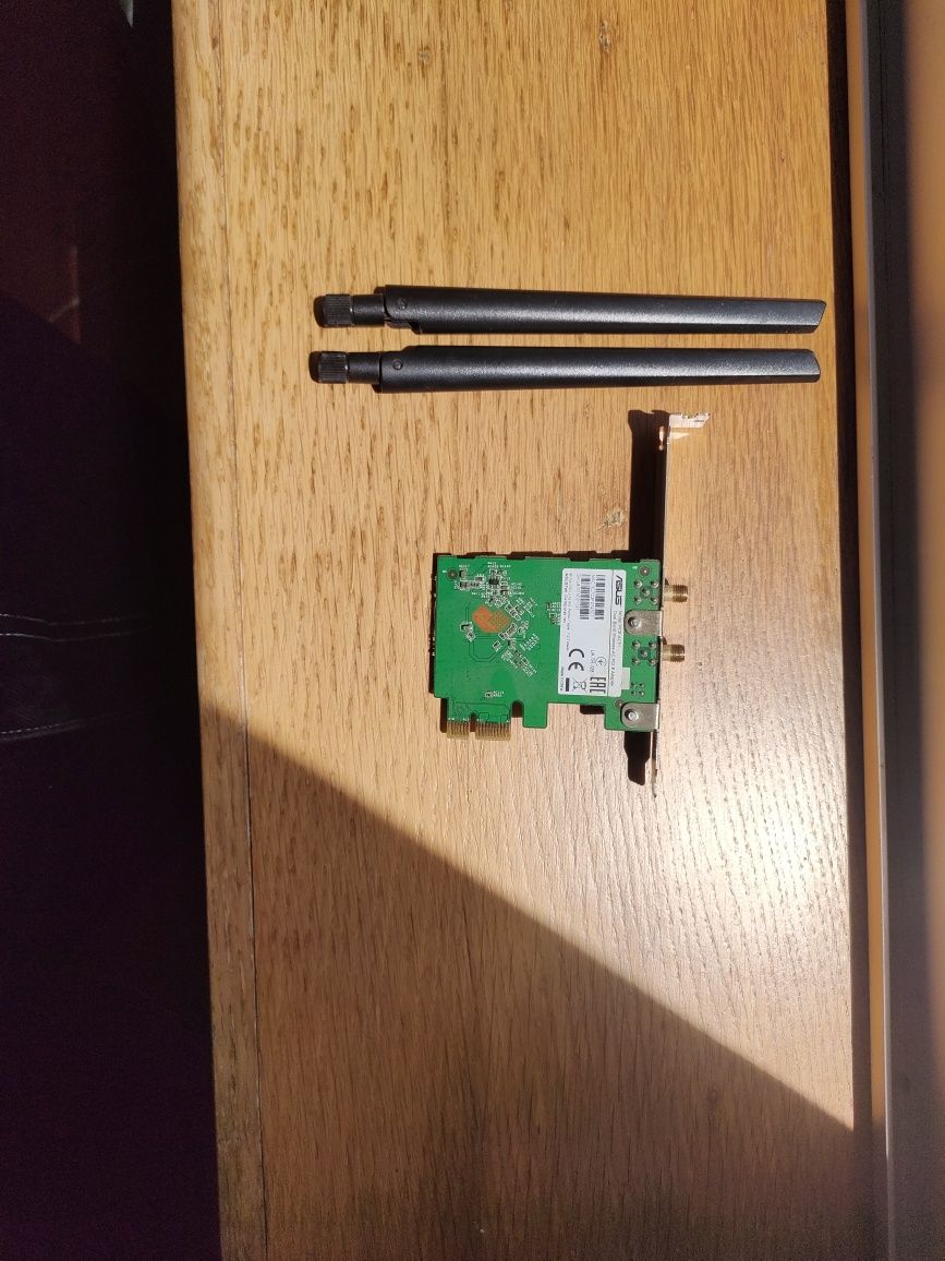 Placa de rede ASUS, Nunca usada.