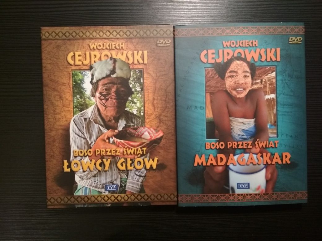 Wojciech Cejrowski - filmy DVD: Łowcy głów i Madagaskar