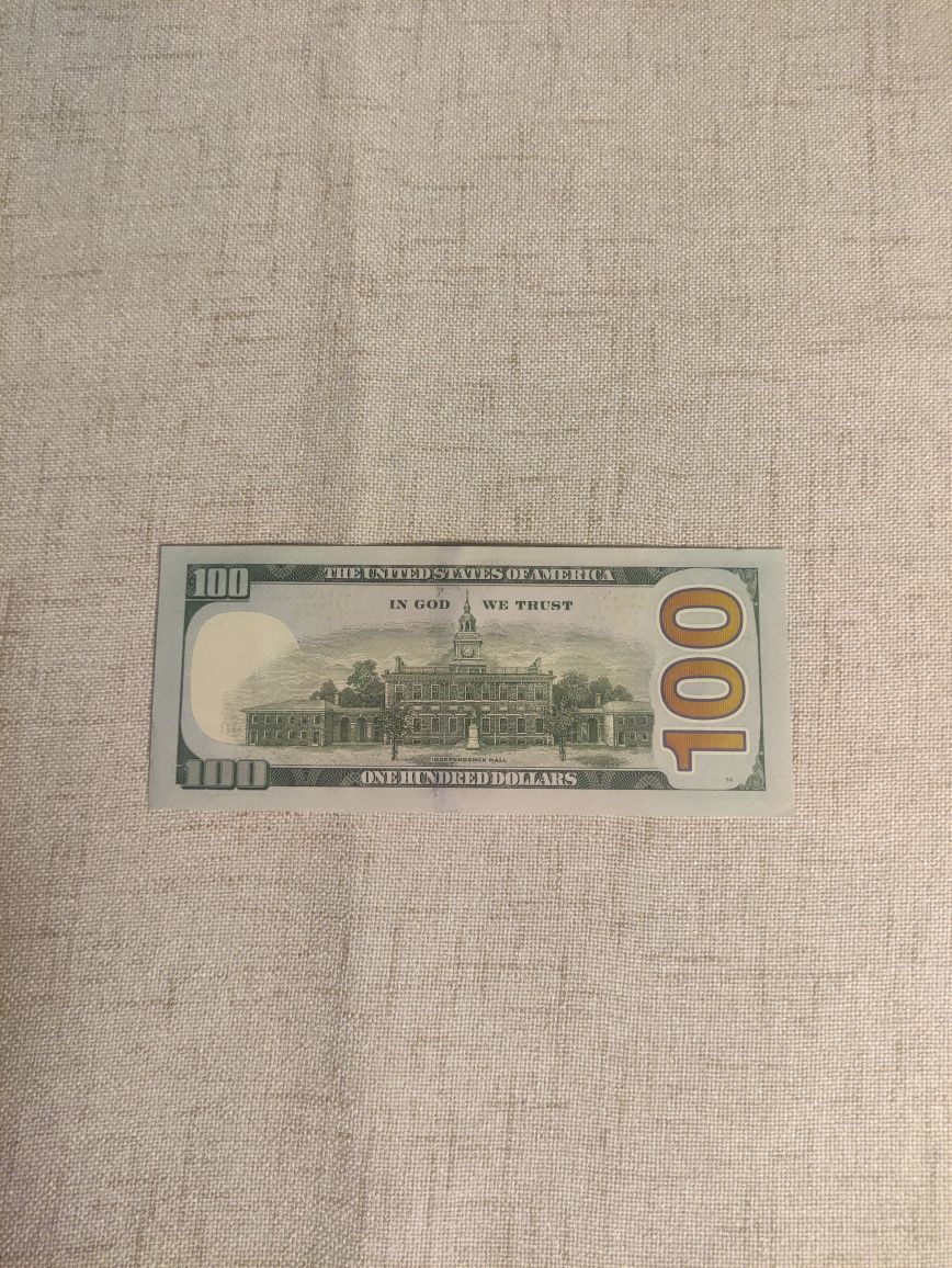 100 долларов США. 2017. PF 20781000 (звезда). Замещение.