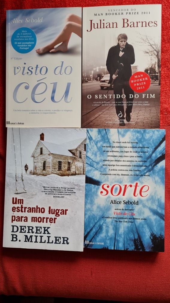 Livros em muito bom estado