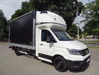 Volkswagen Crafter 177KM WINDA Firana 8EP  Salon Polska Pełna Opcja Aktywny Tempomat Car-Play LEDY
