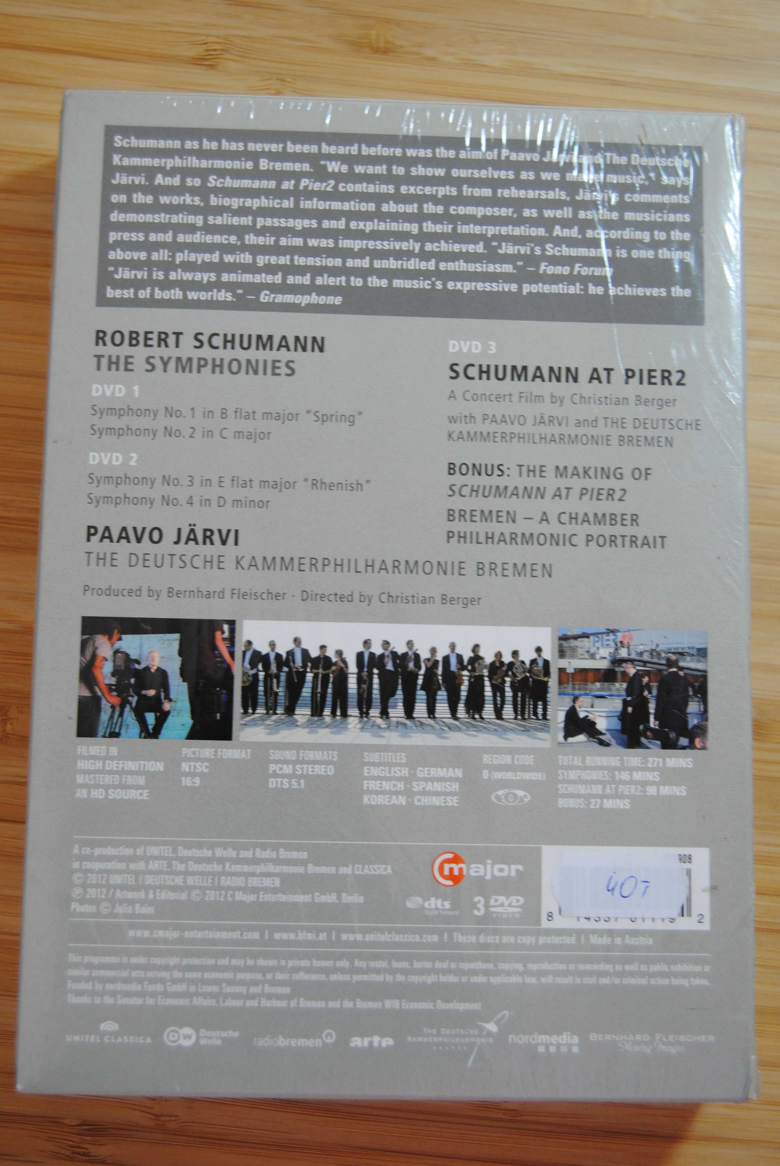 Schumann Atpier 2 3DVD Nowy w folii
