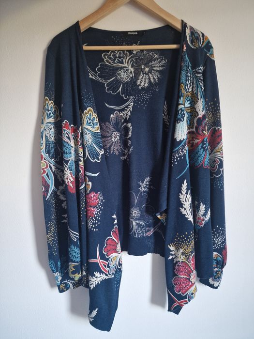 Kardigan sweter sweterek Desigual roz. M