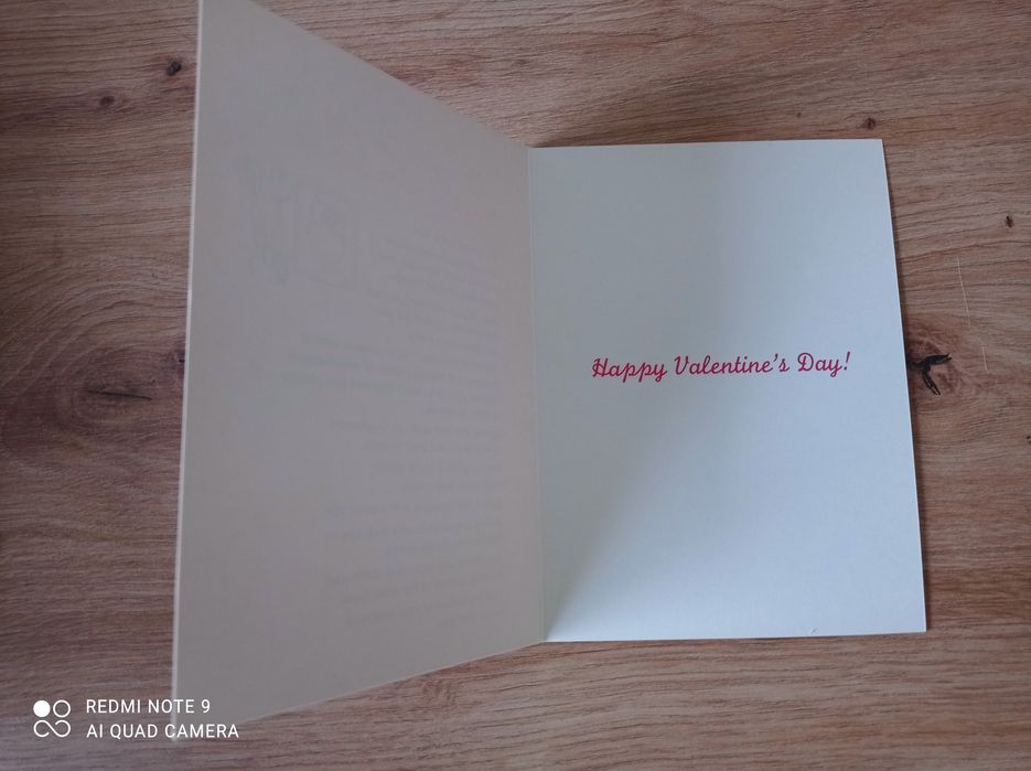 the bad girl's Valentines zestaw 5 kartek + koperty