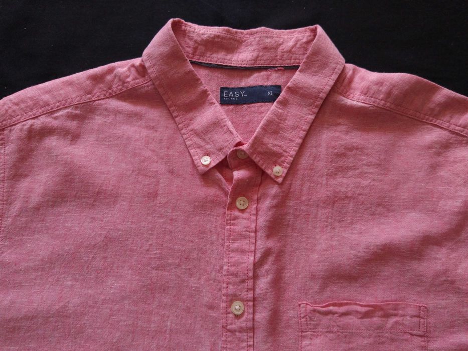 koszula lniana męska