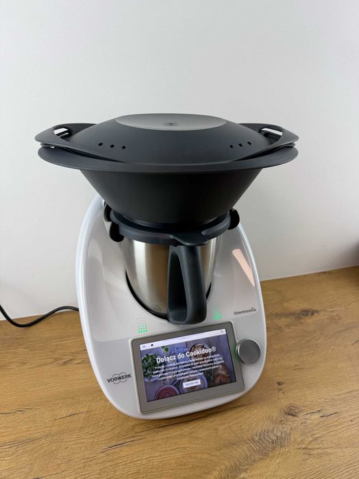 ORYGINALNA Varoma przystawka Thermomix  TM6 Termomix vorwerk Czarna