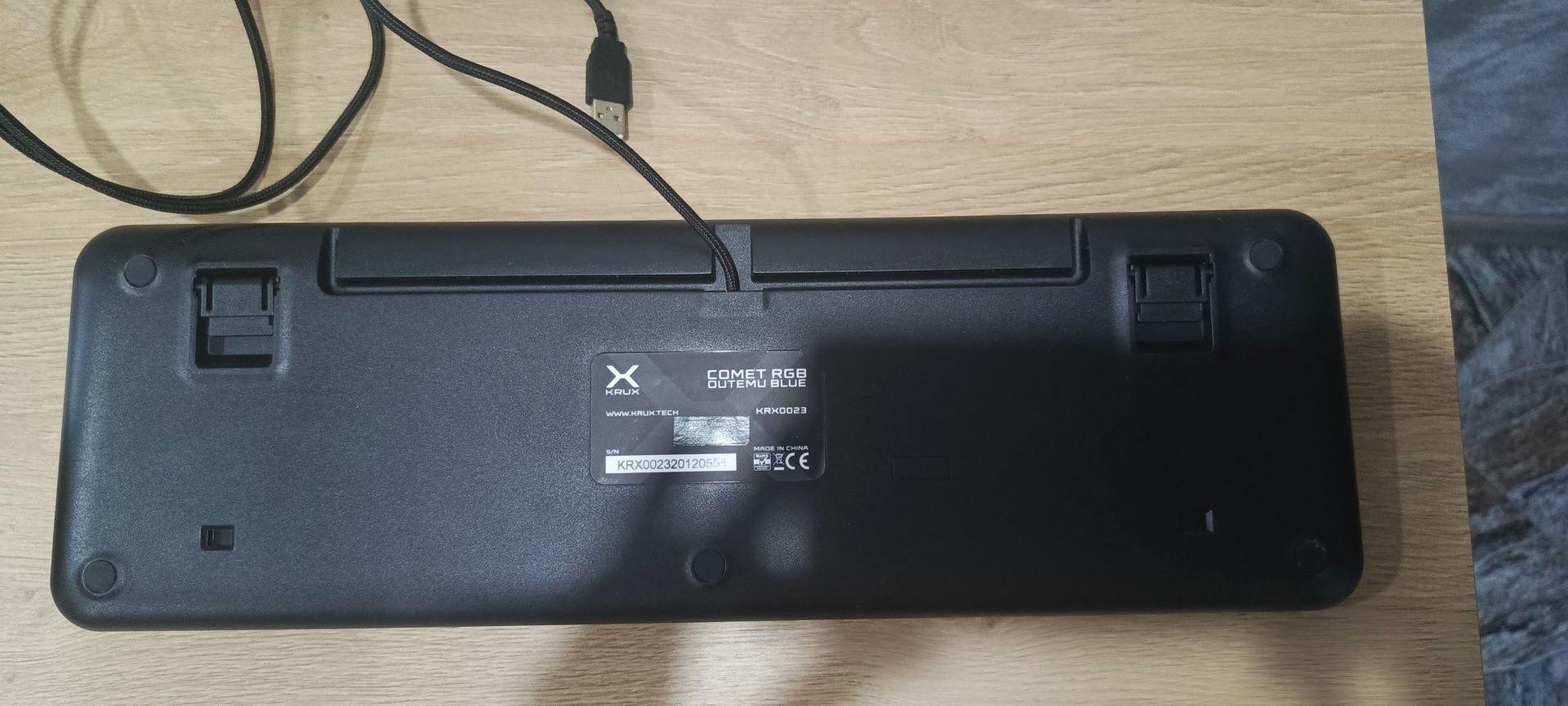 Krux Comet RGB Outemu klawiatura mechaniczna