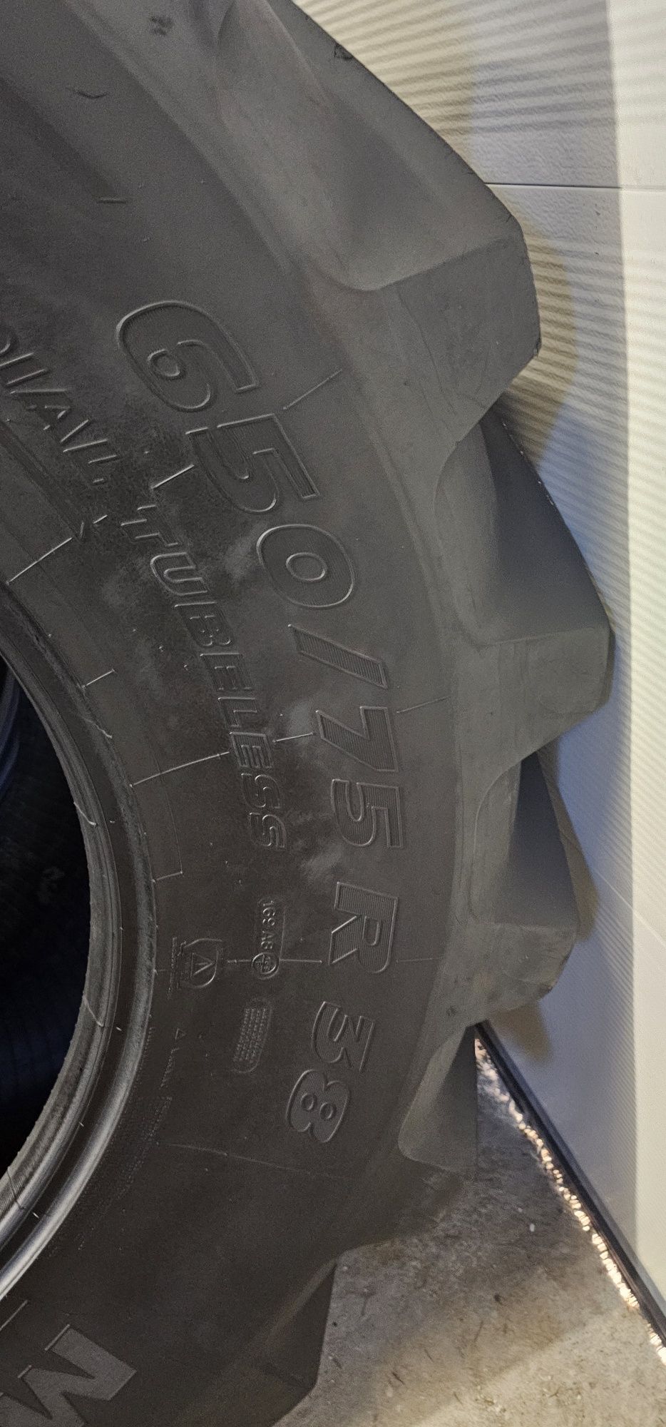 Michelin 650/75r38 PARA 4,5cm bieznika CAŁE