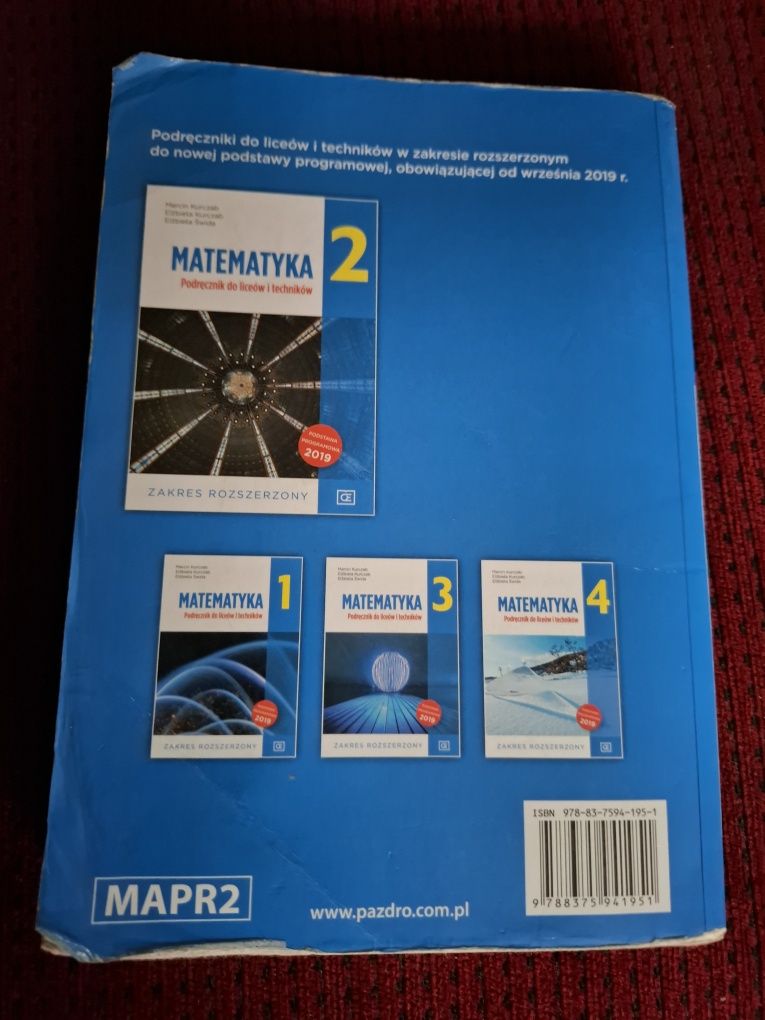 Matematyka 2 podręcznik