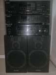 Wieża Kenwood z kolumnami, KR-A3080, DP-2080, KX-W4080