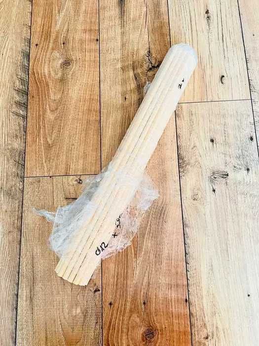 Wałeczek kijek prosty sosnowy do makramy 12 mm 25 sztuk