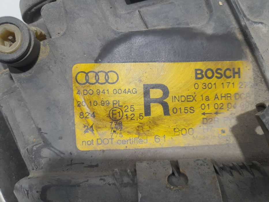 Фара правая 4D0941004AG для Audi A8 D2 1994-2000