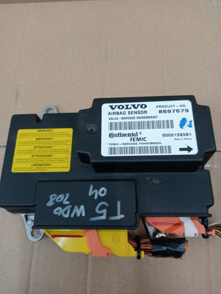 Sensor poduszek powietrznych volvo v50 s40 c30 c70   T5