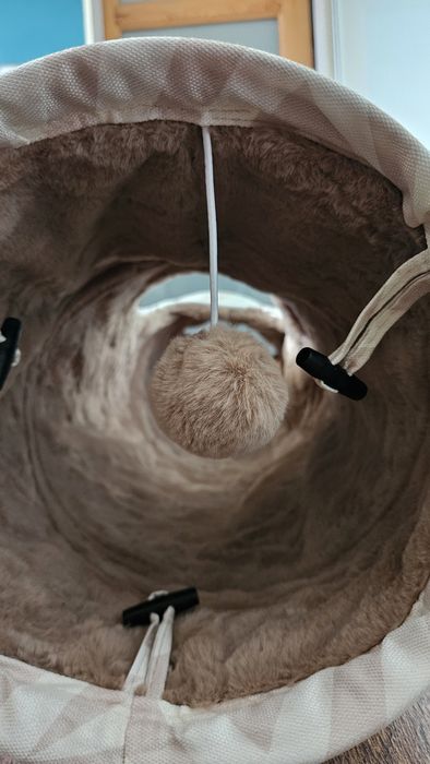 Tunel - zabawka dla kota