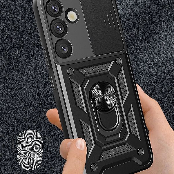 Etui pancerne Hybrid Armor Camshield z osłoną aparatu i metalowym ring