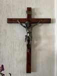 Crucifixo Jesus Cristo em madeira