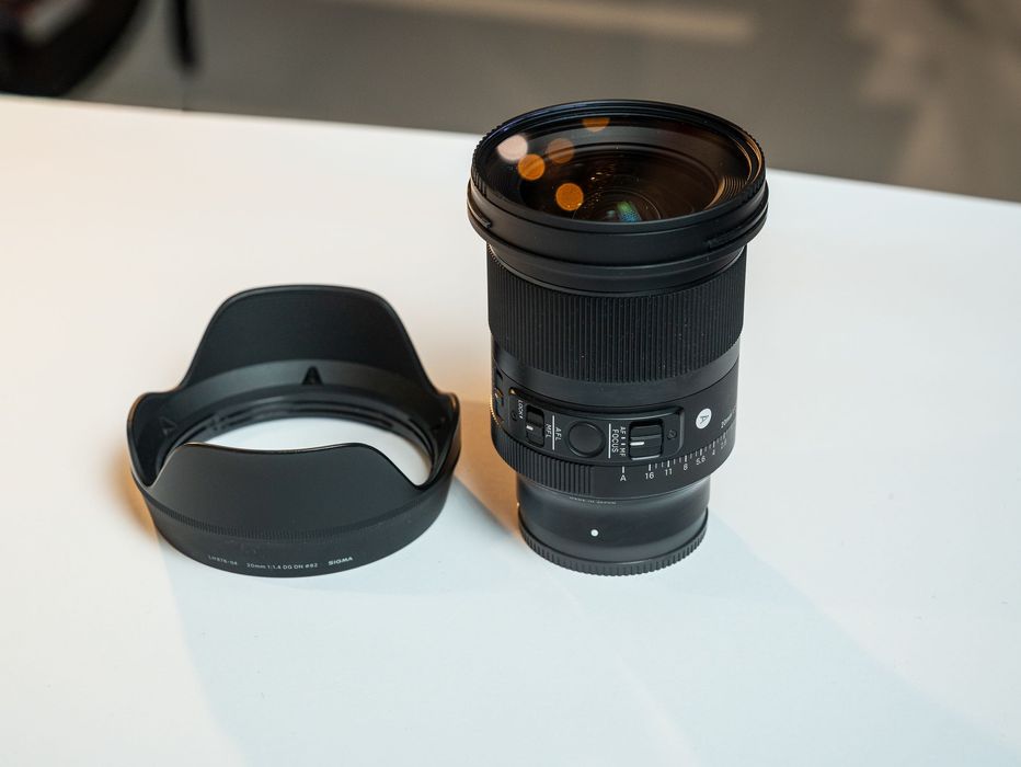 Sigma ART 20mm f/1.4 DG DN bagnet Sony E idealna do foto i video