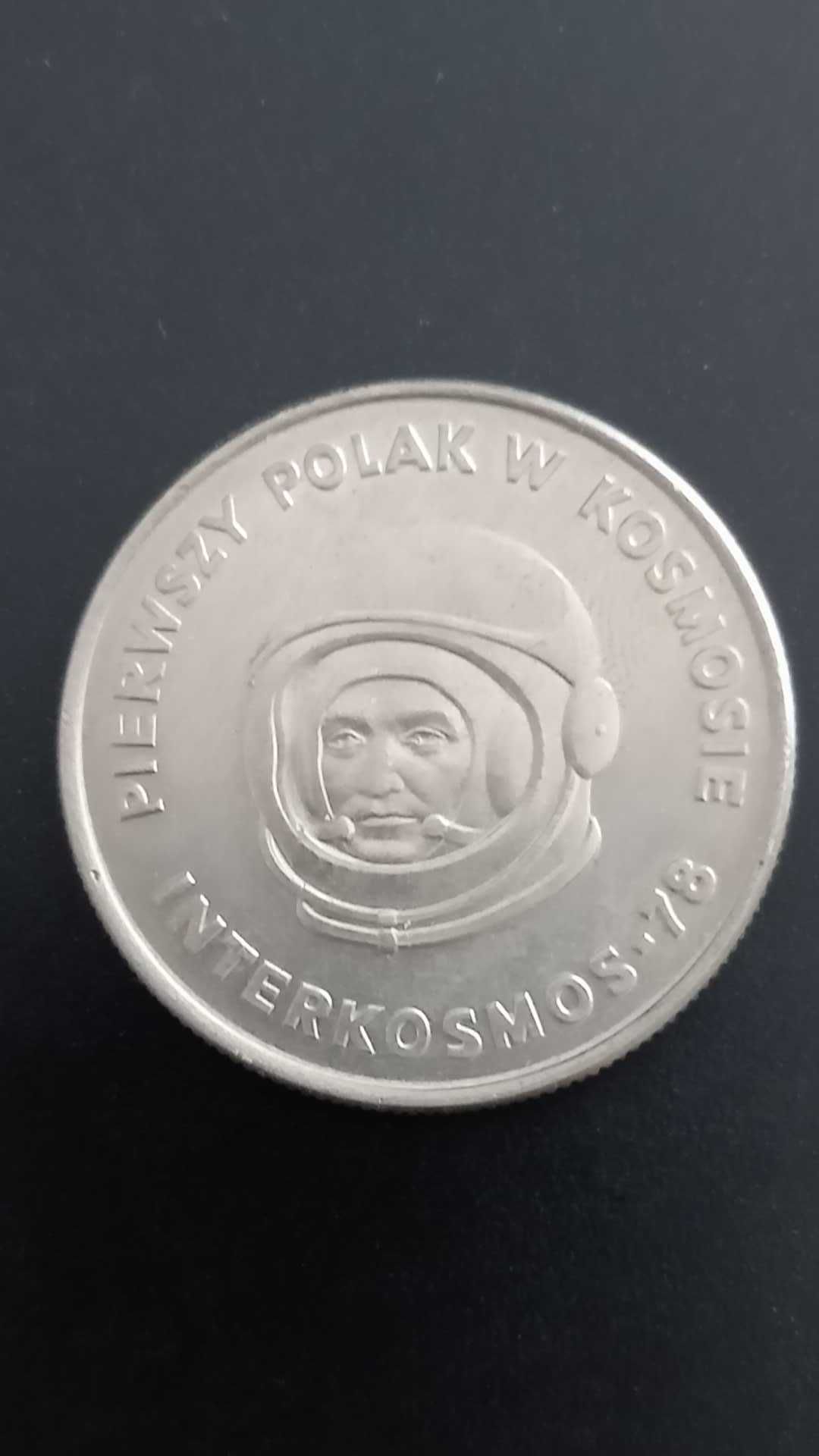 Moneta Pierwszy Polak w Kosmosie Interkosmos 1978