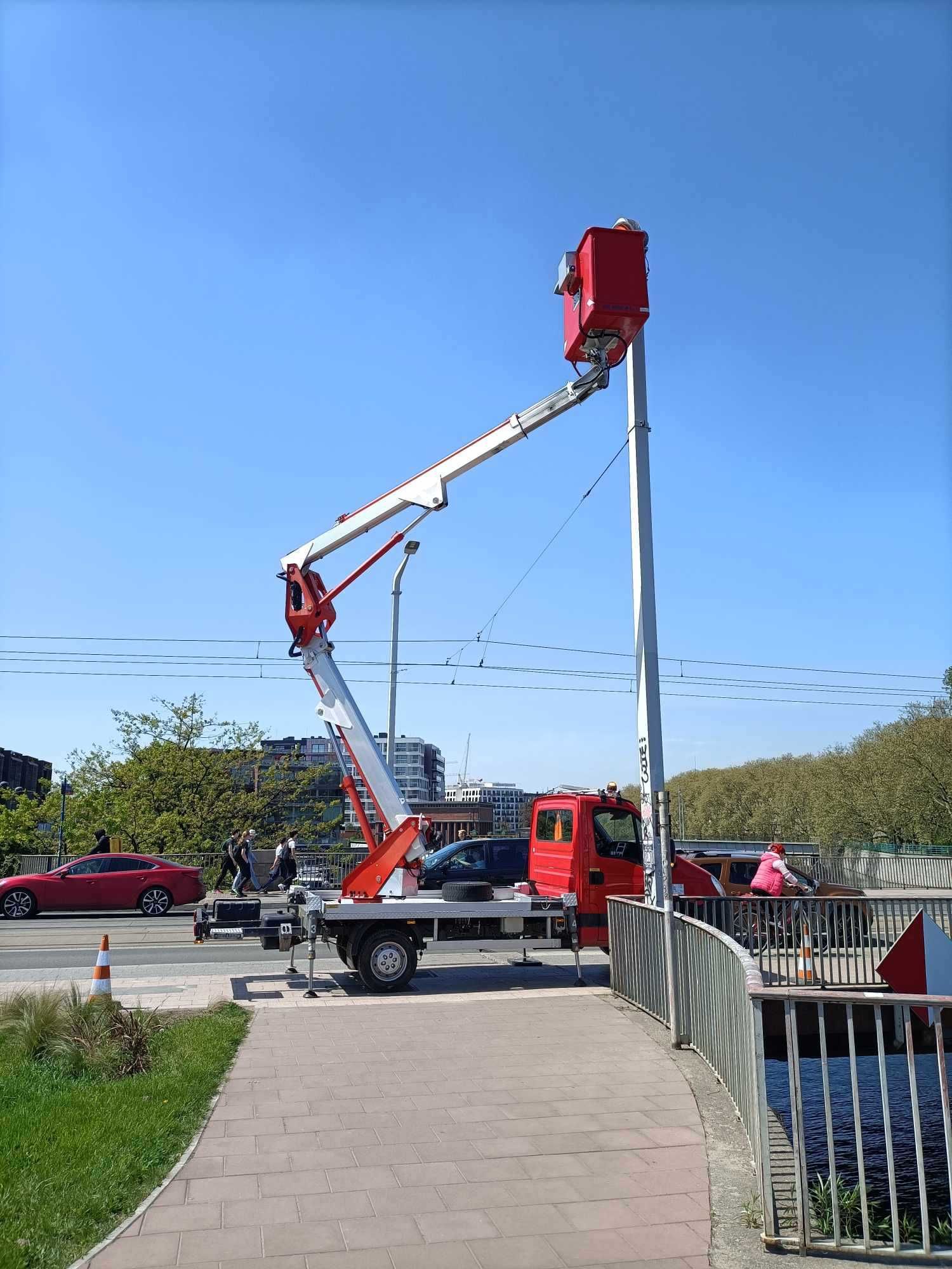 Usługi Elektryczne\Podnośnik koszowy 18 metrów-Awarie,Pomiary,Naprawa