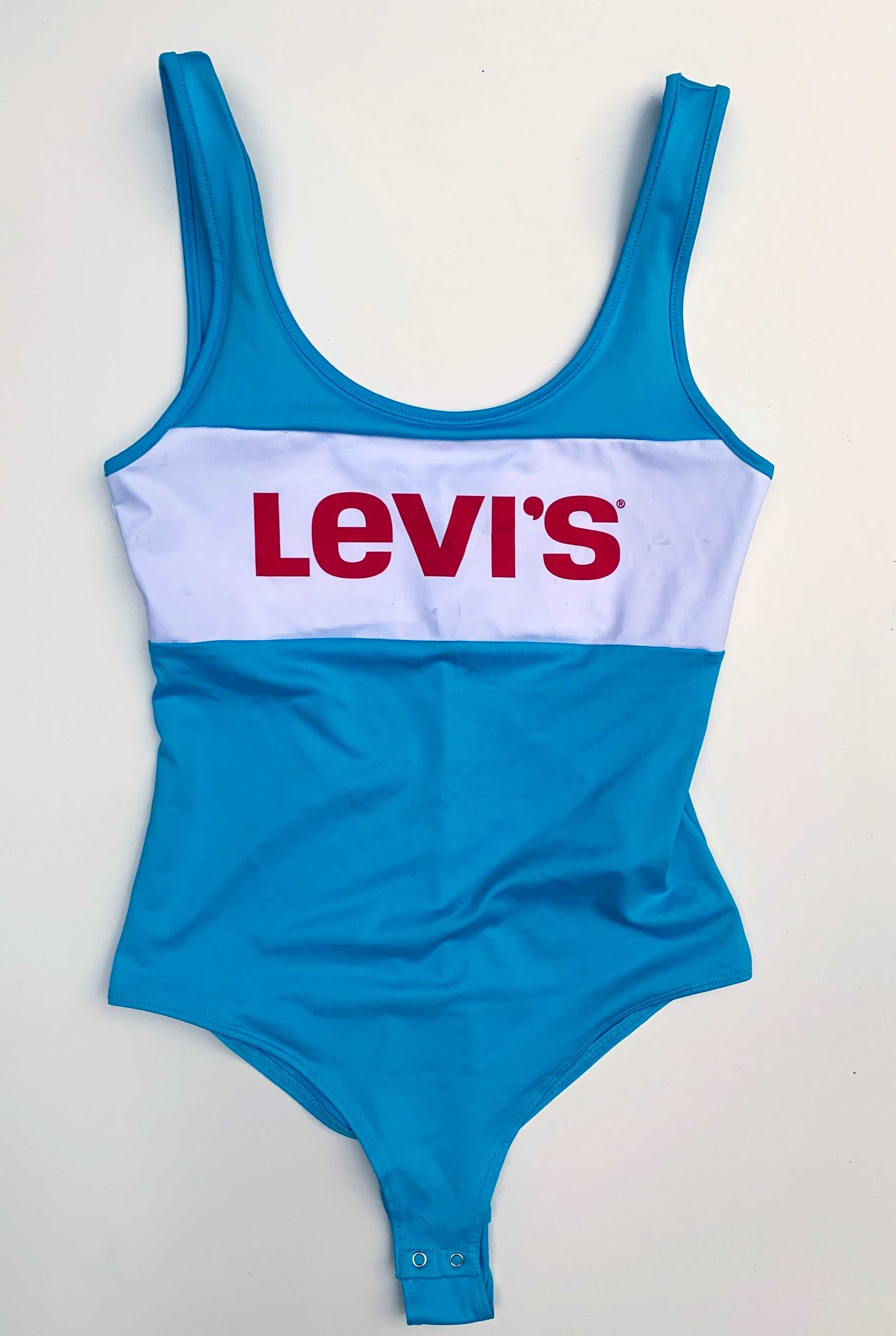 Body Niebieskie Levi's Bluzka XS 34