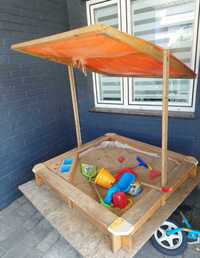 Piaskownica podwórkowa zabawka dla dzieci ogród ogródek