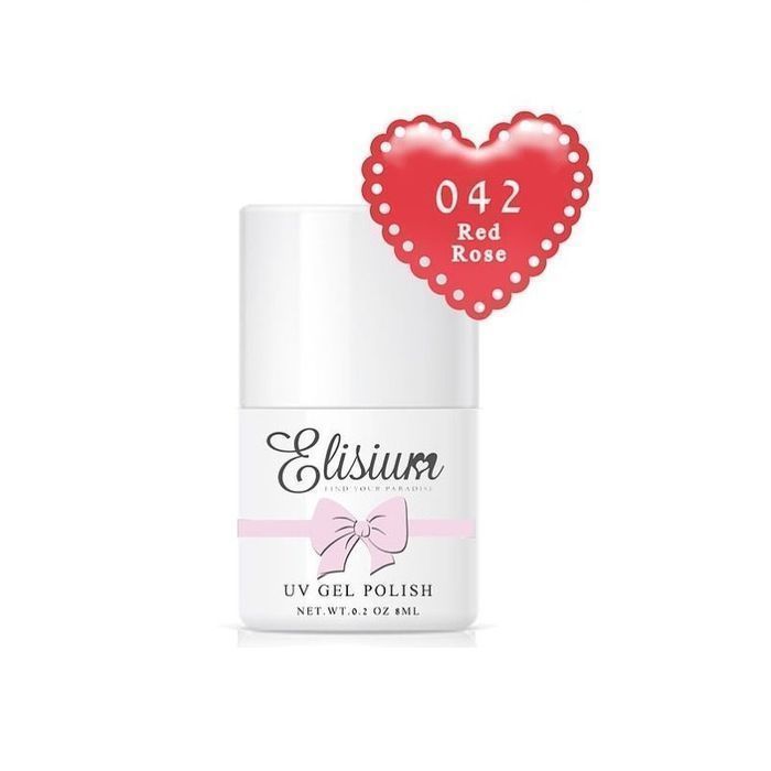 Lakier Hybrydowy Elisium UV Gel Polish 042 Red Rose 8ml