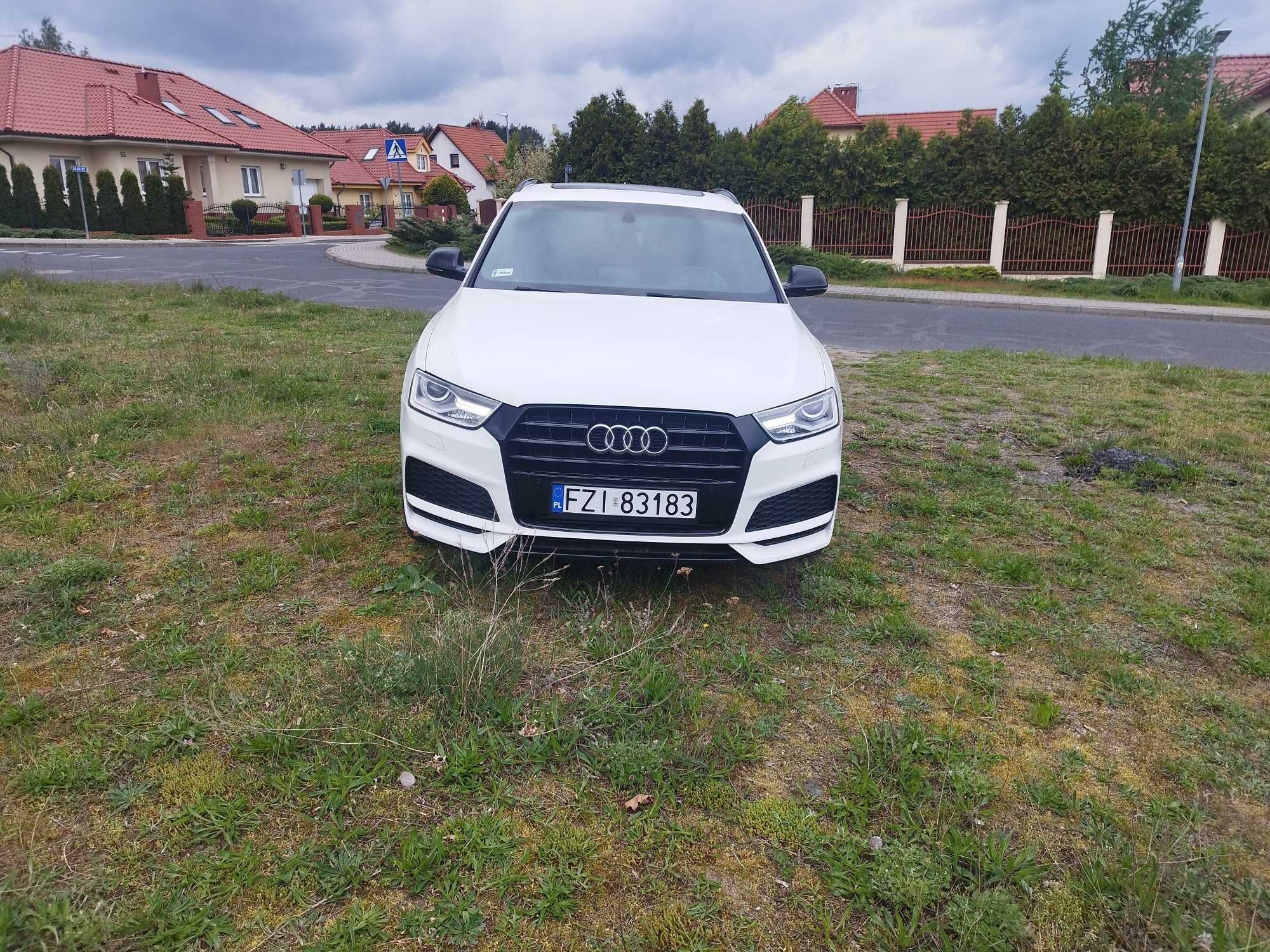 Audi Q3 S-line 2017r 2,0tfsi sport najbogatsza wersja