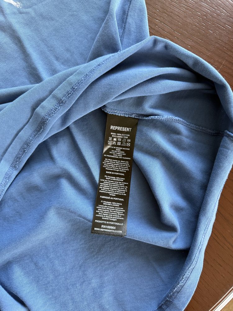 Represent Icarus Sky Blue T-Shirt (L, XL)