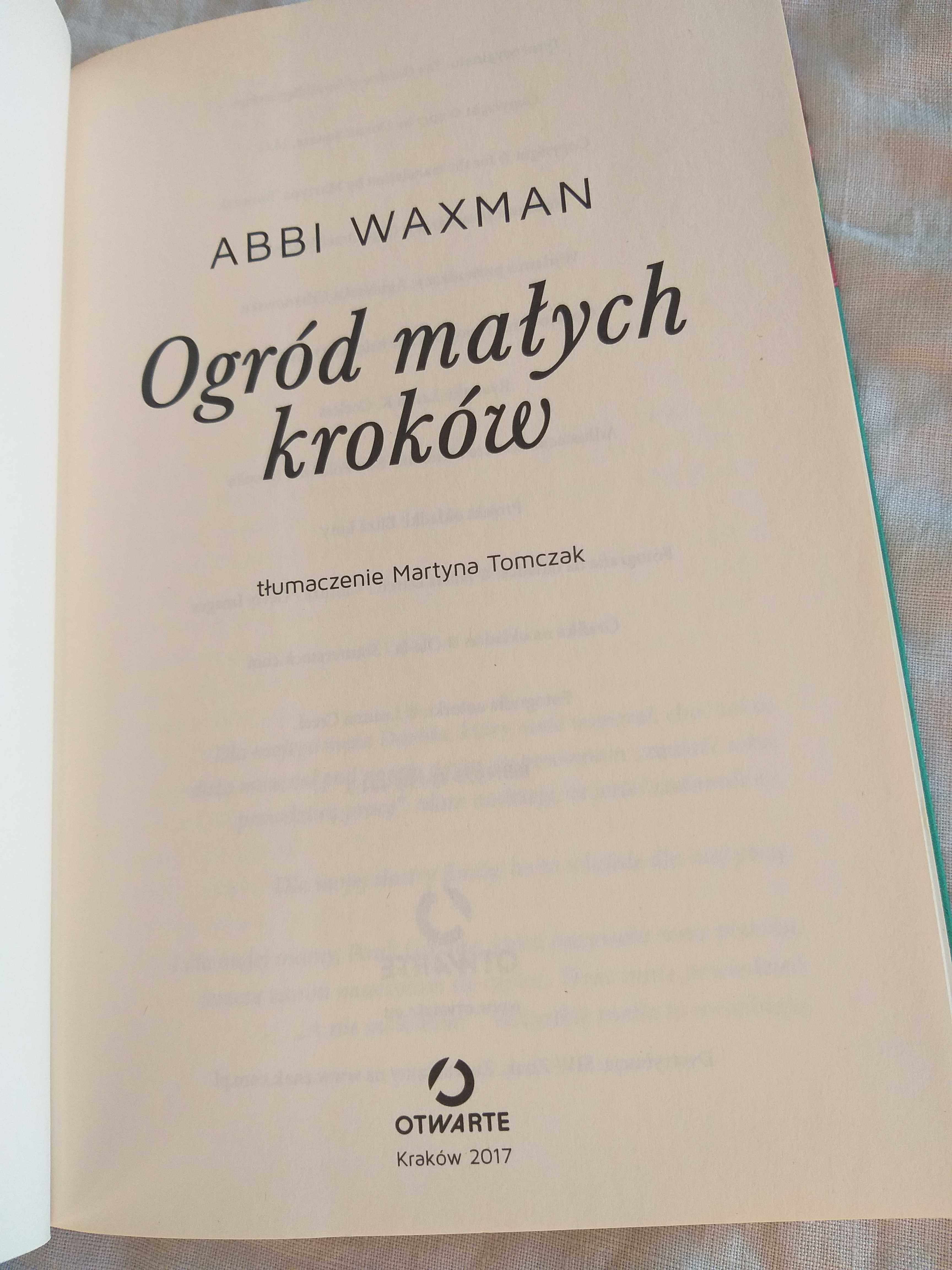 Ogród małych kroków, Abbi Waxman