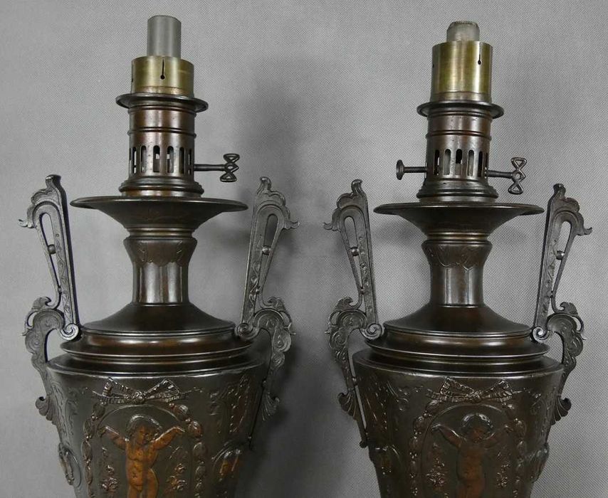 PARA lampa olejowa AMOR SECESJA 59cm 4,9kg