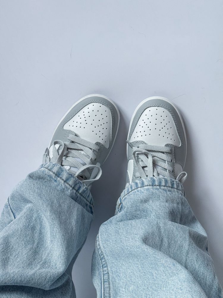 Nike dunk grey, сірі найк данк, 36-45р