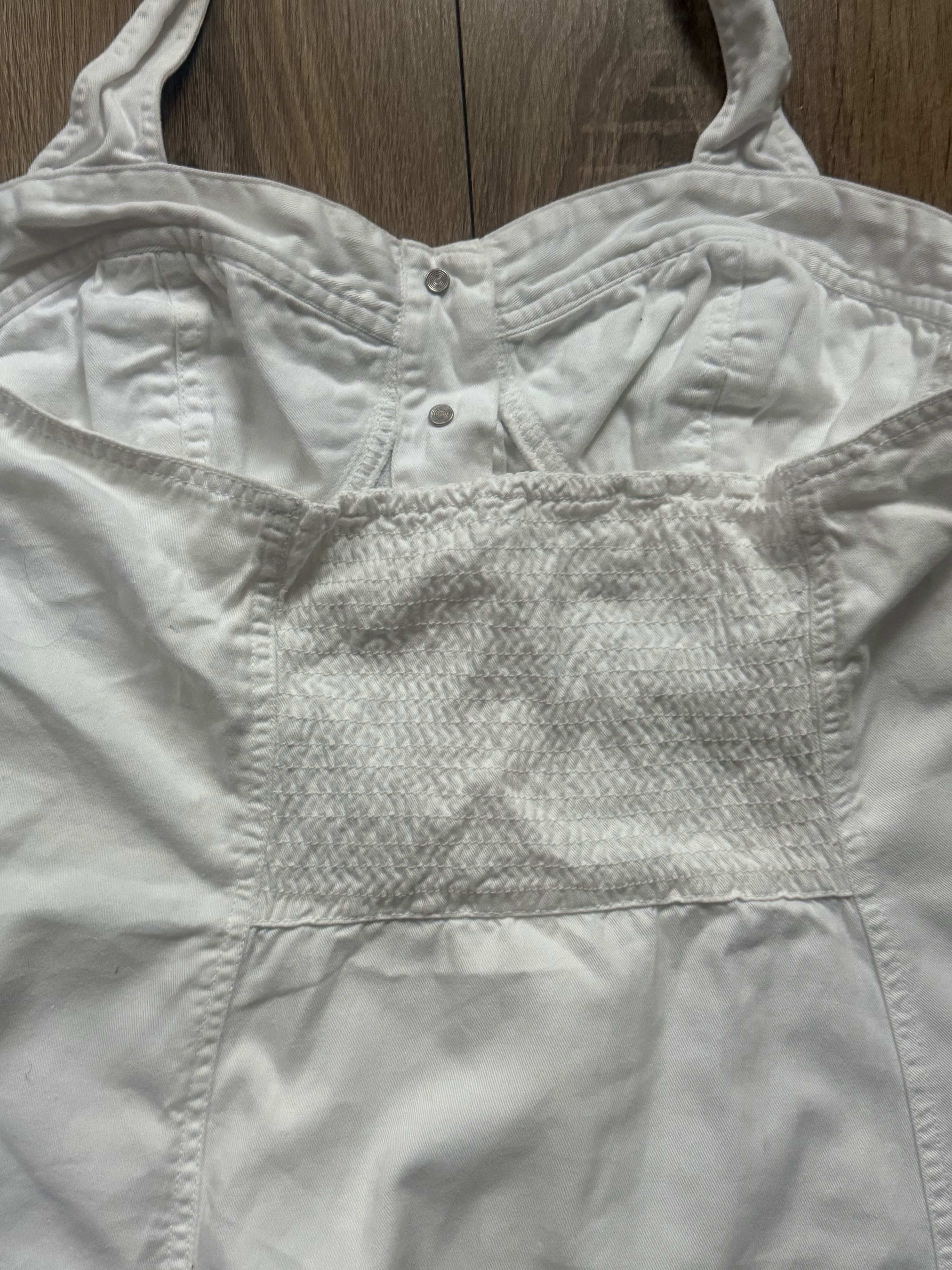 Sukienka Mango – rozpinana sukienka letnia midi, rozmiar 42