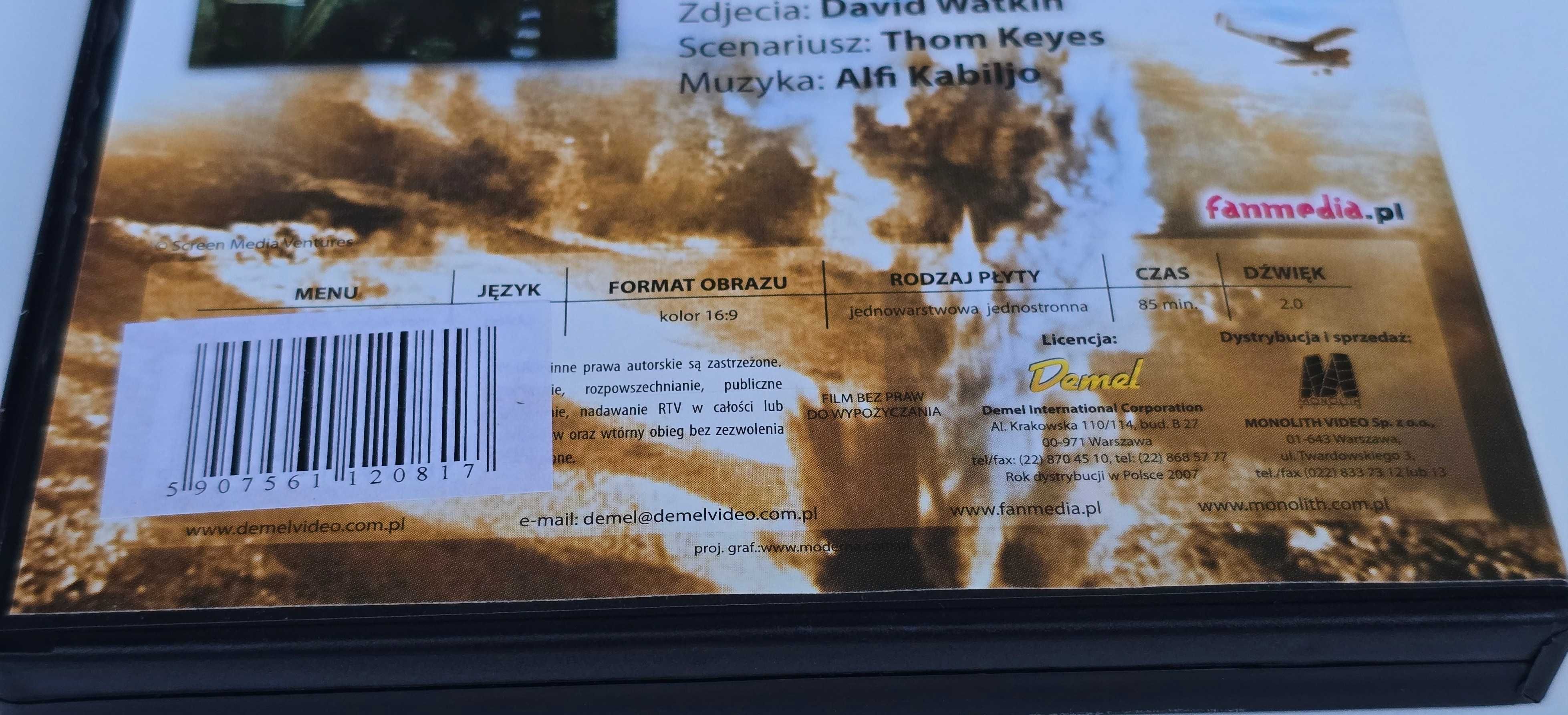 Płyta DVD z filmem Gunbus