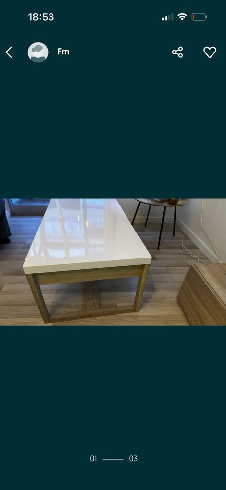 Vendo mesa de centro