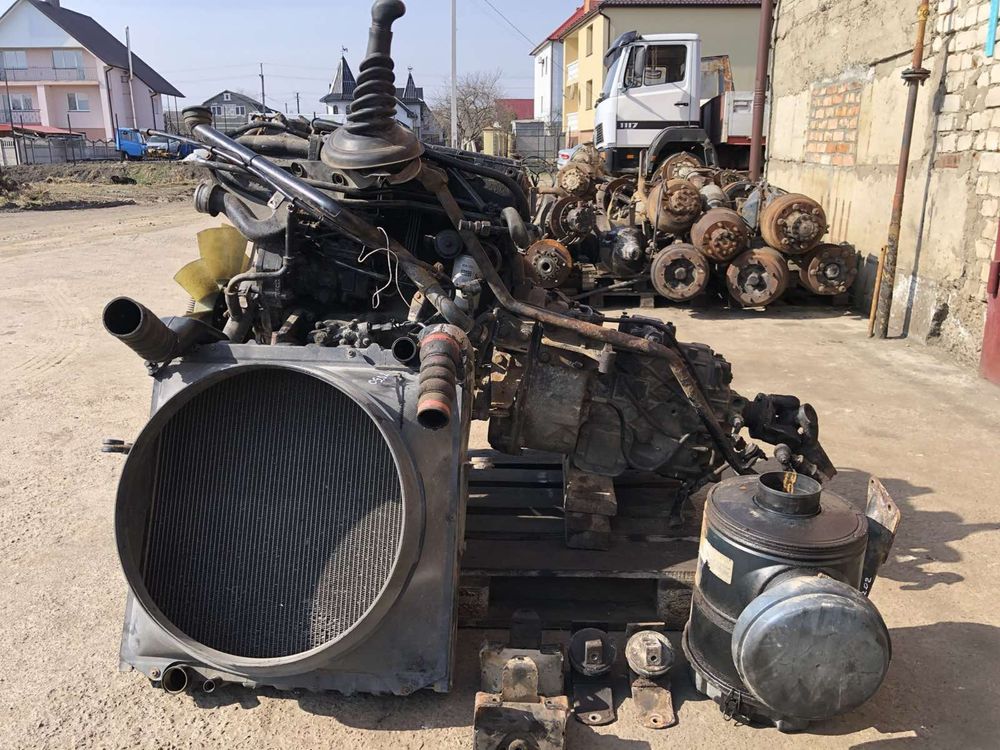 Двигун MAN D0824 4-ох циліндровий. 4.6л, 163кс. На ЗіЛ 130