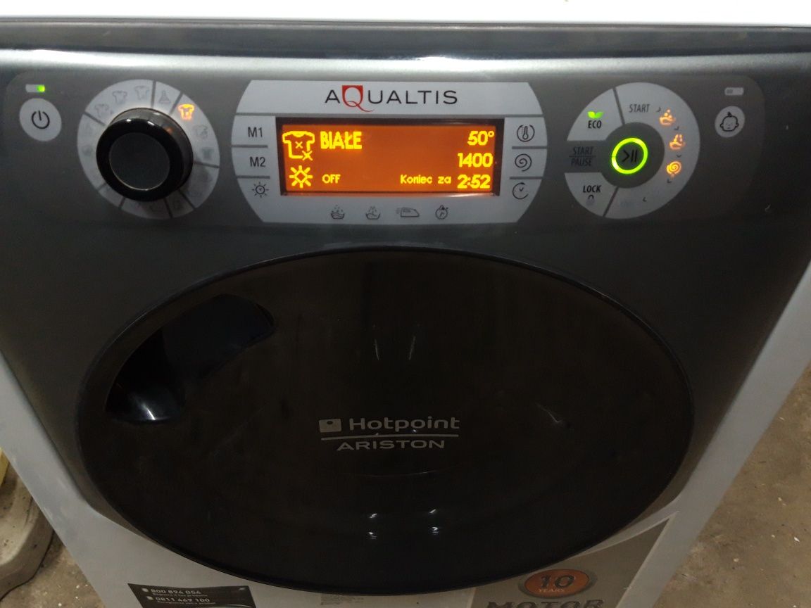 Pralko-suszarka Hotpoint Ariston 10kg. 1400 obr.stan bdb..sprawna