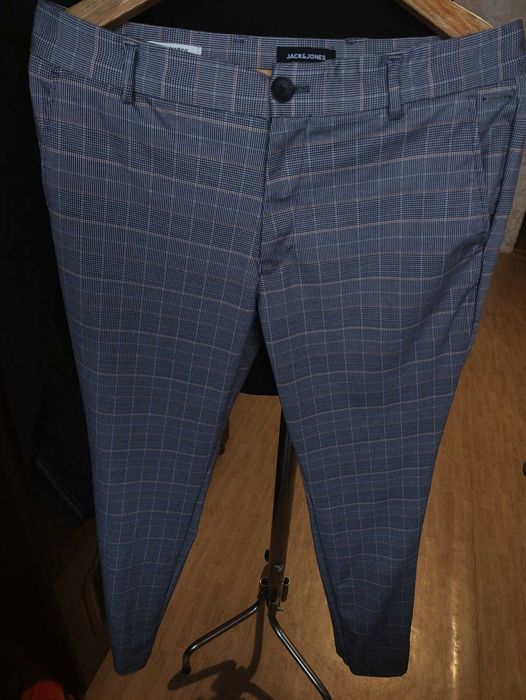 Джинсы (chino Jack&jones Marco slim Дания w34 stretch grey.