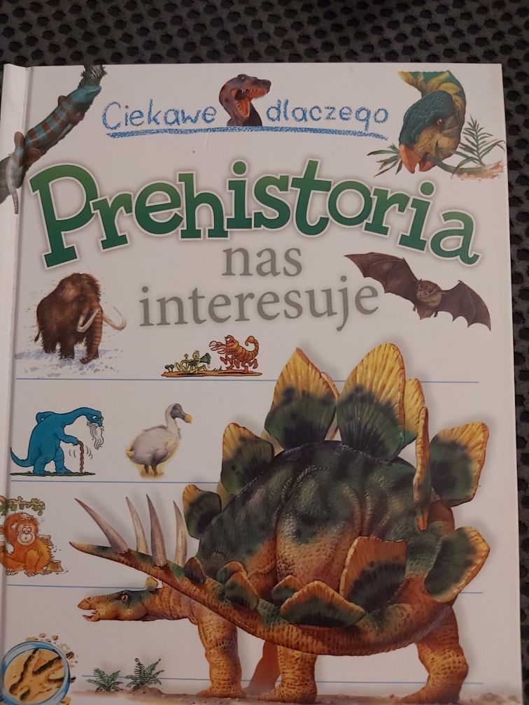 "Prehistoria nas interesuje".Dinozaury,wymarłe zwierzęta,jaskininie.