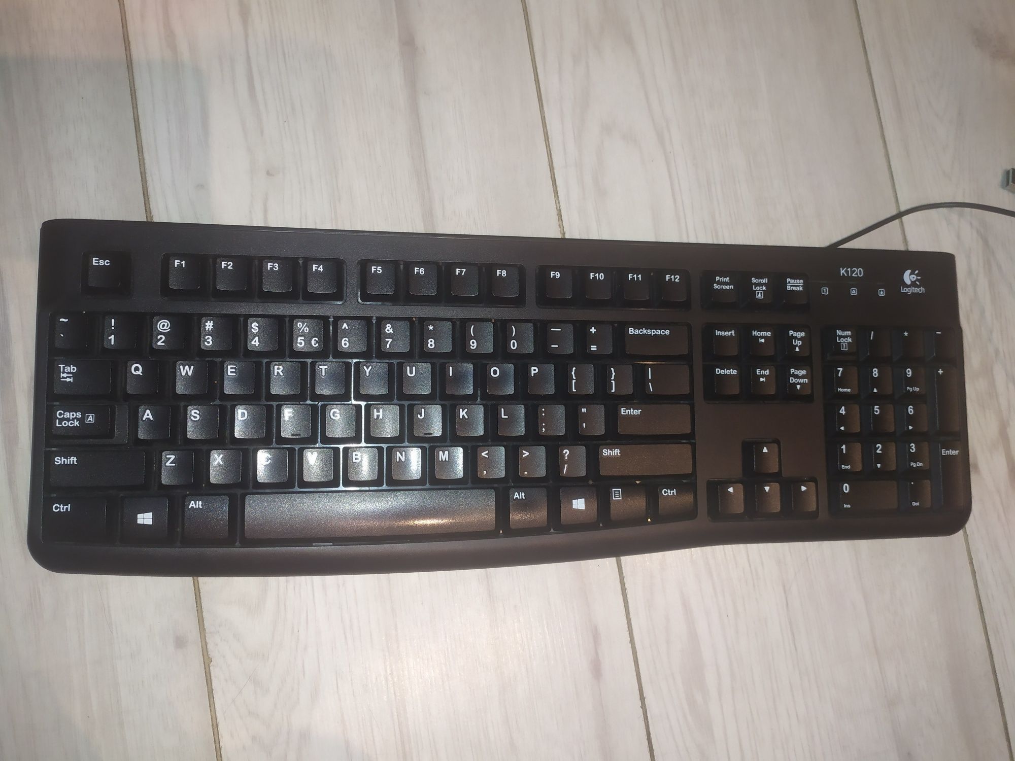 Klawiatura membranowa Logitech Keyboard K120 for Busines USB