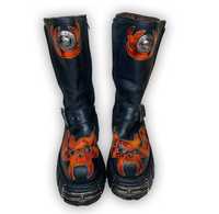 New Rock Flame Toe Boots 43