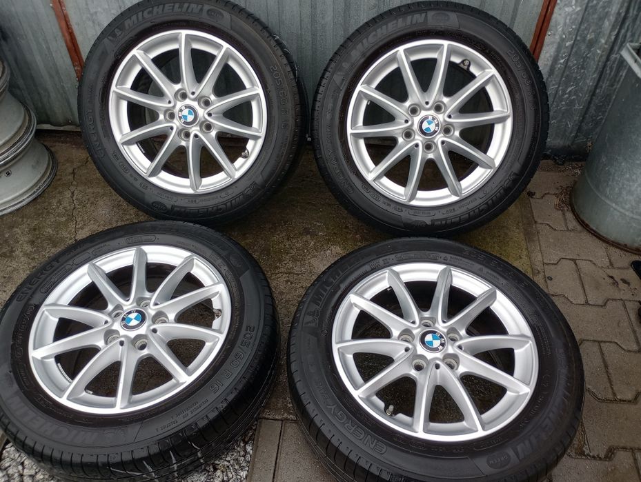 Jak Nowe Alufelgi 16" 5x112 BMW F40 F45 F46 3 G20 G21 Mini Felgi Koła