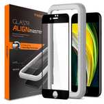 Szkło Hartowane Spigen Alm Glass Fc Do Iphone 7 / 8 / Se 2020 Czarny