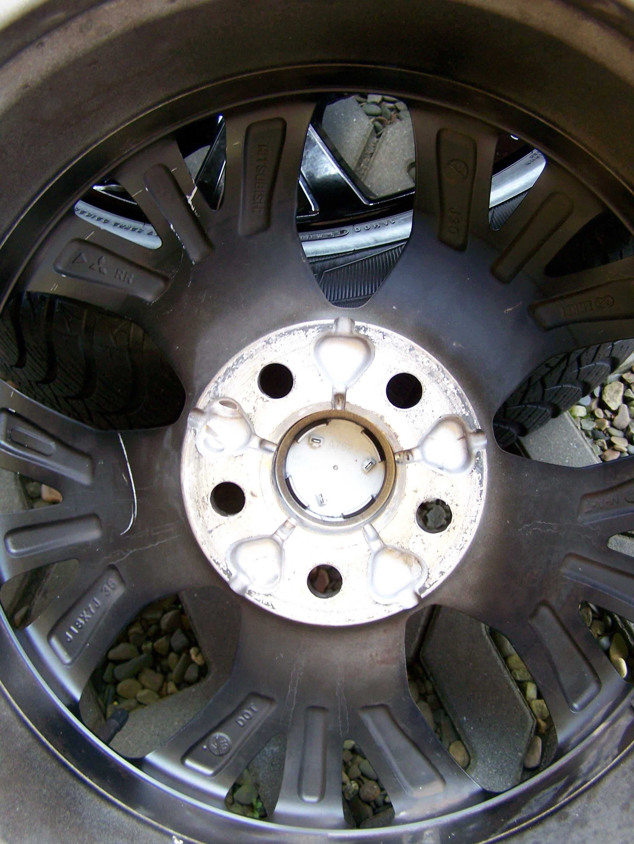Nowe Opony Koła Alu  18" Całoroczne TPMS Mitsubishi Outlander ,ASX