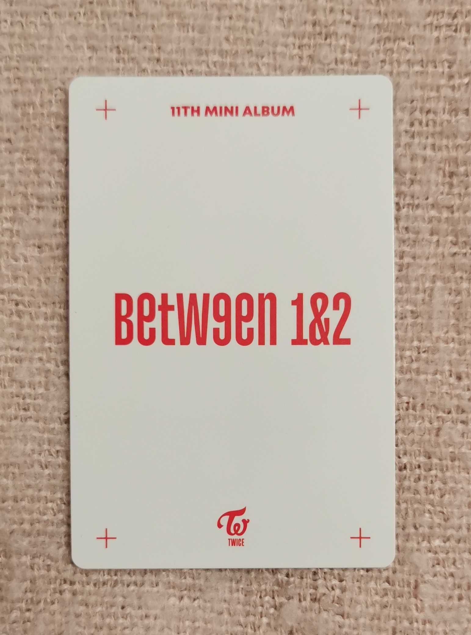 Twice Jeongyeon - POB preorder z albumu Between 1&2 wersja czerwona