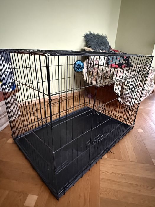 Переносна клітка для собак xl/вольєр