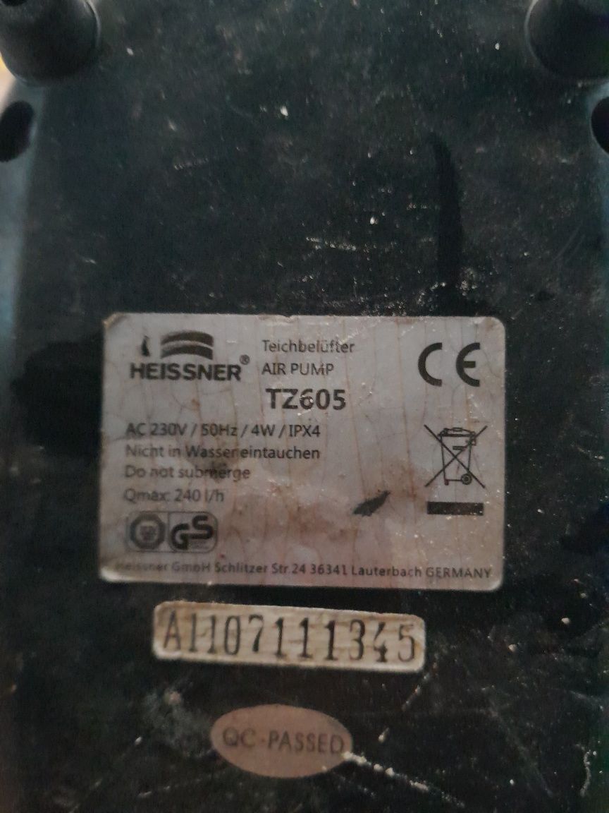 Pompa filtr napowietrzacz zestaw do oczka wodnego