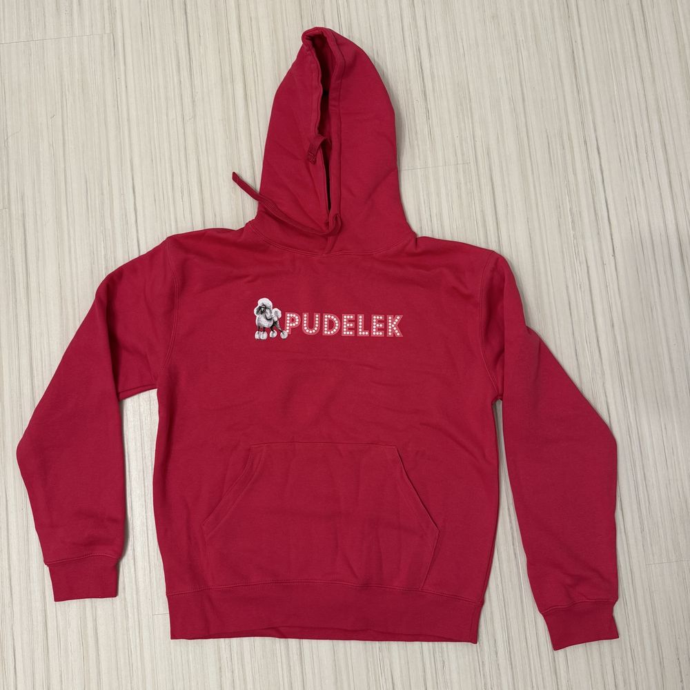Pudelek - nowa, oryginalna różowa bluza! Unikat. Rozmiar M