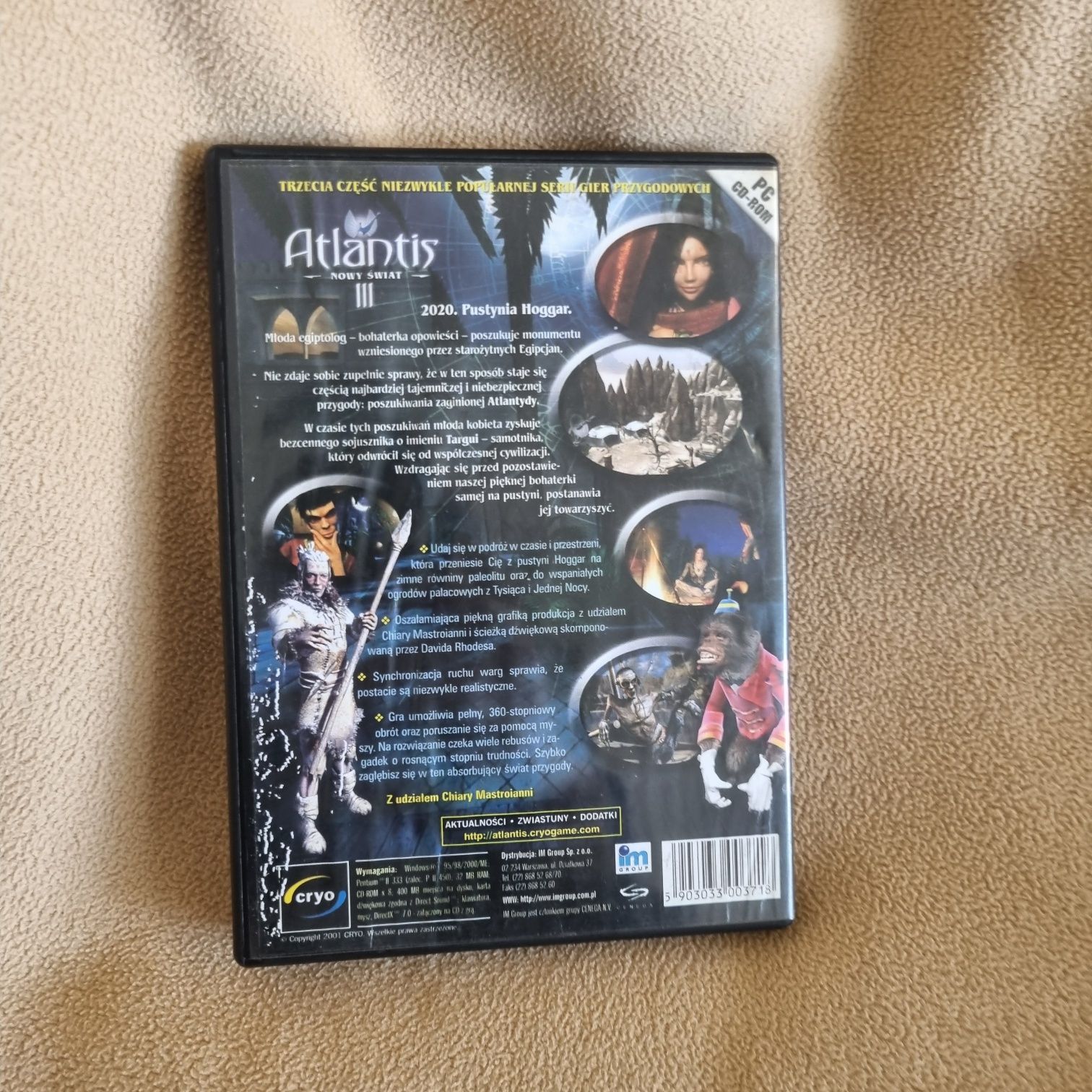 Atlantis 3 Nowy Świat PC Polskie wydanie